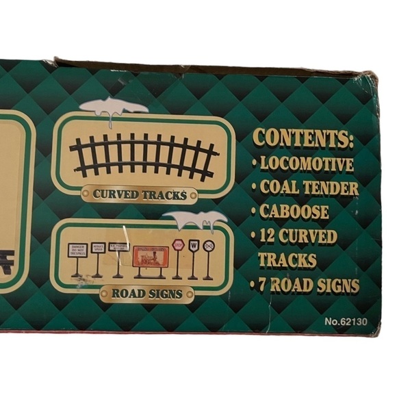 Eztec North Pole Express 1998 Battery Operated Train Set - Picture 6 of 8